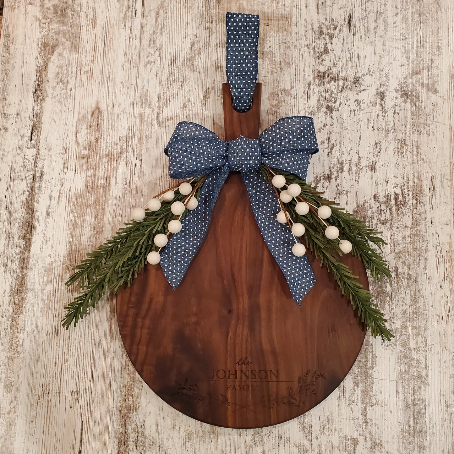 Traditional Round Charcuterie Board