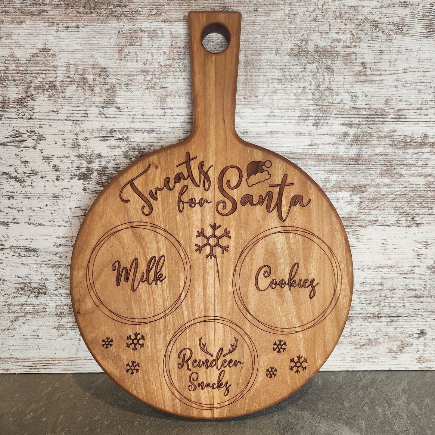 "Treats for Santa" Tray
