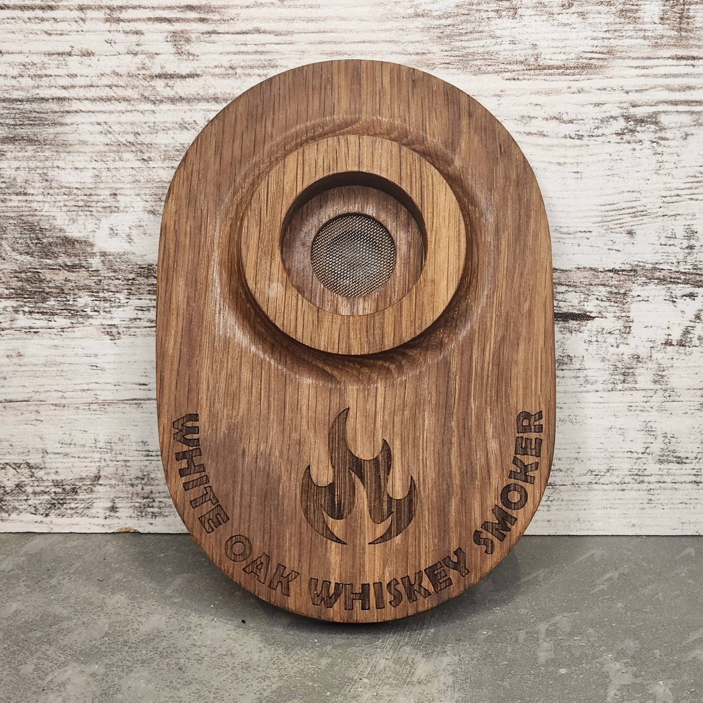 White Oak Whiskey Smoker