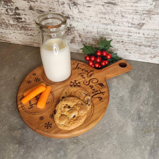 "Treats for Santa" Tray