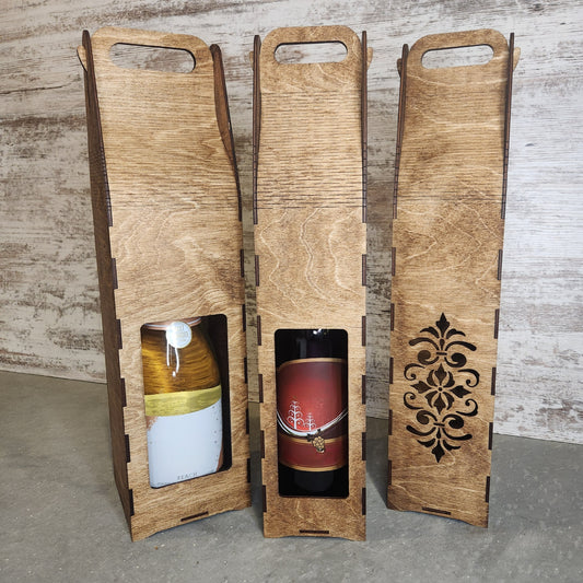 Tapered Wine Gift Box