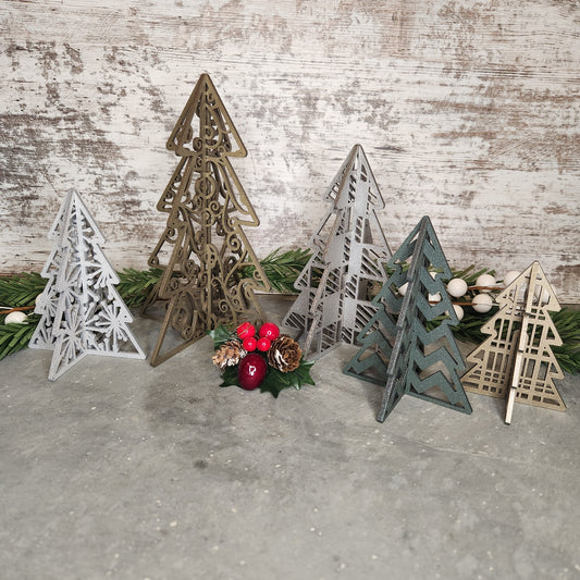 3D Trees (Set of 5)