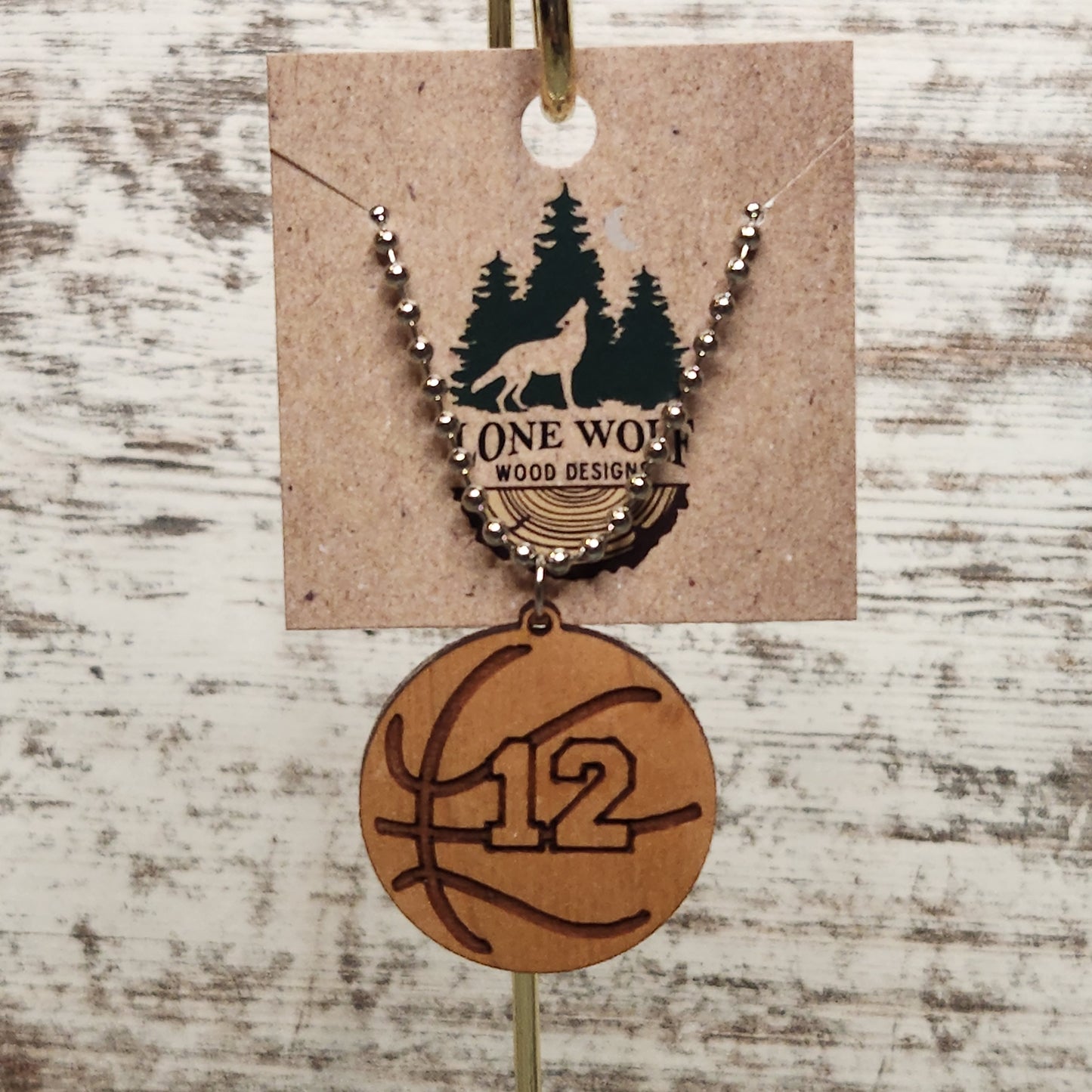 Basketball Ball Chain Necklace